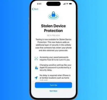 米林苹果授权维修店分享被盗设备保护功能开启方法 