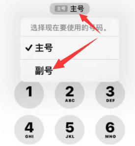 米林苹果14维修店分享iPhone 14 Pro Max使用副卡打电话的方法 